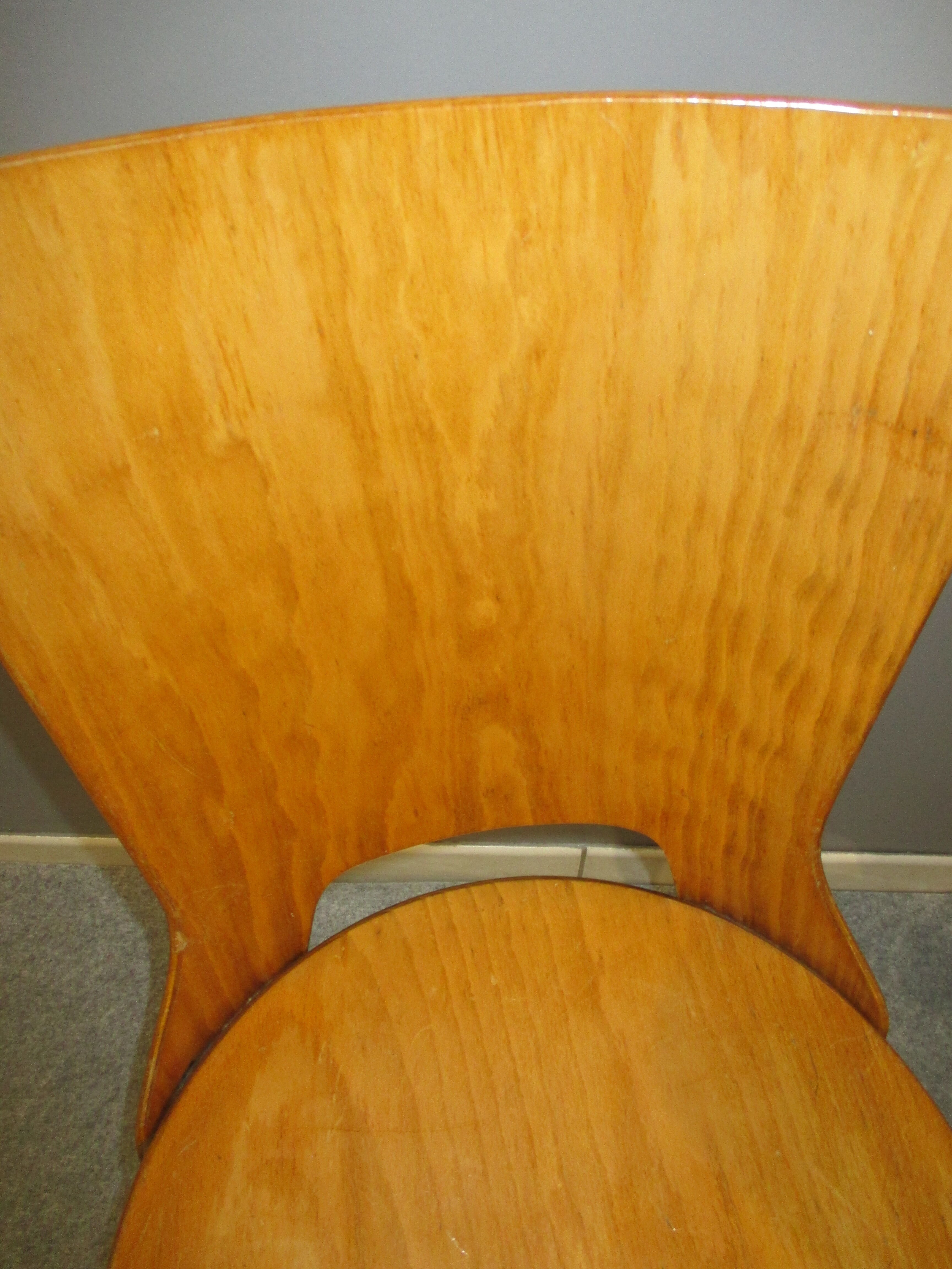Suite de 4 chaises bistrot Baumann