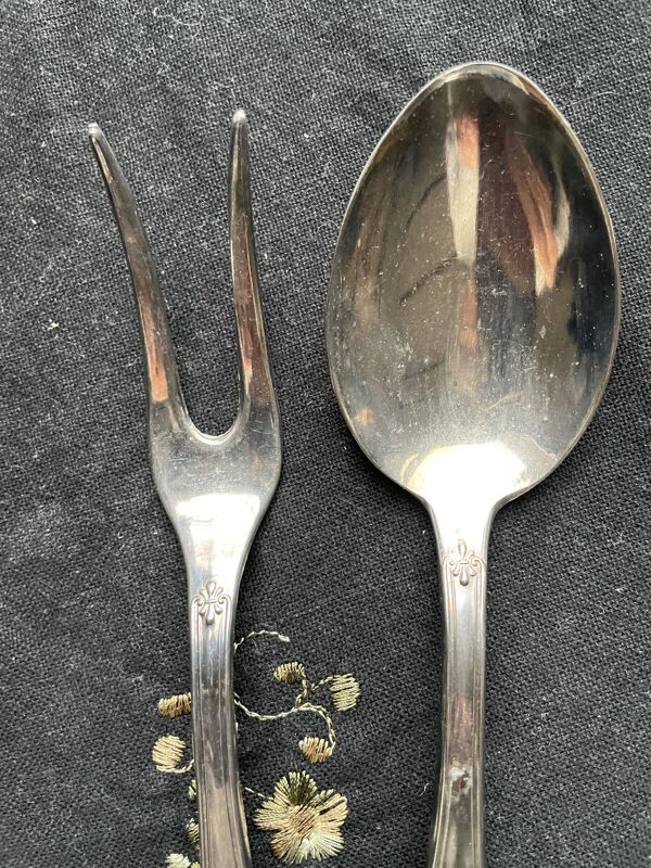 Lot Louche et service à salade 2 pièces