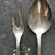 2-piece salad ladle and serving set