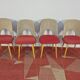 Dining Table and Chairs, 1960s, Set of 5
