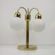 Mid-Century Brass Table Lamp by Kamenicky Senov, 1960s