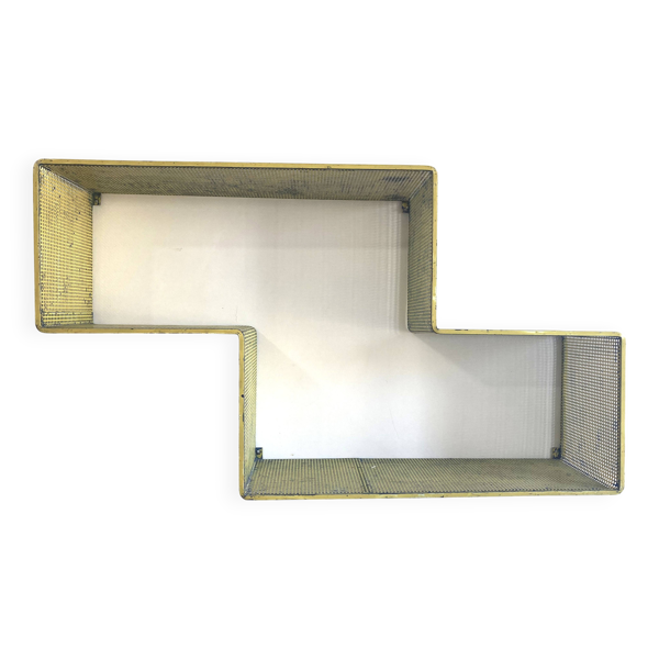 Etagère « Dedal » Mathieu Matégot / vintage 1950 / Jaune — Beyit