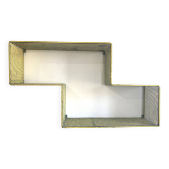 Etagère « Dedal » Mathieu Matégot / vintage 1950 / Jaune