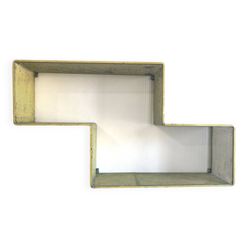 Etagère « Dedal » Mathieu Matégot / vintage 1950 / Jaune