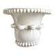 Vase, barbotine in artistic earthenware from Malicorne