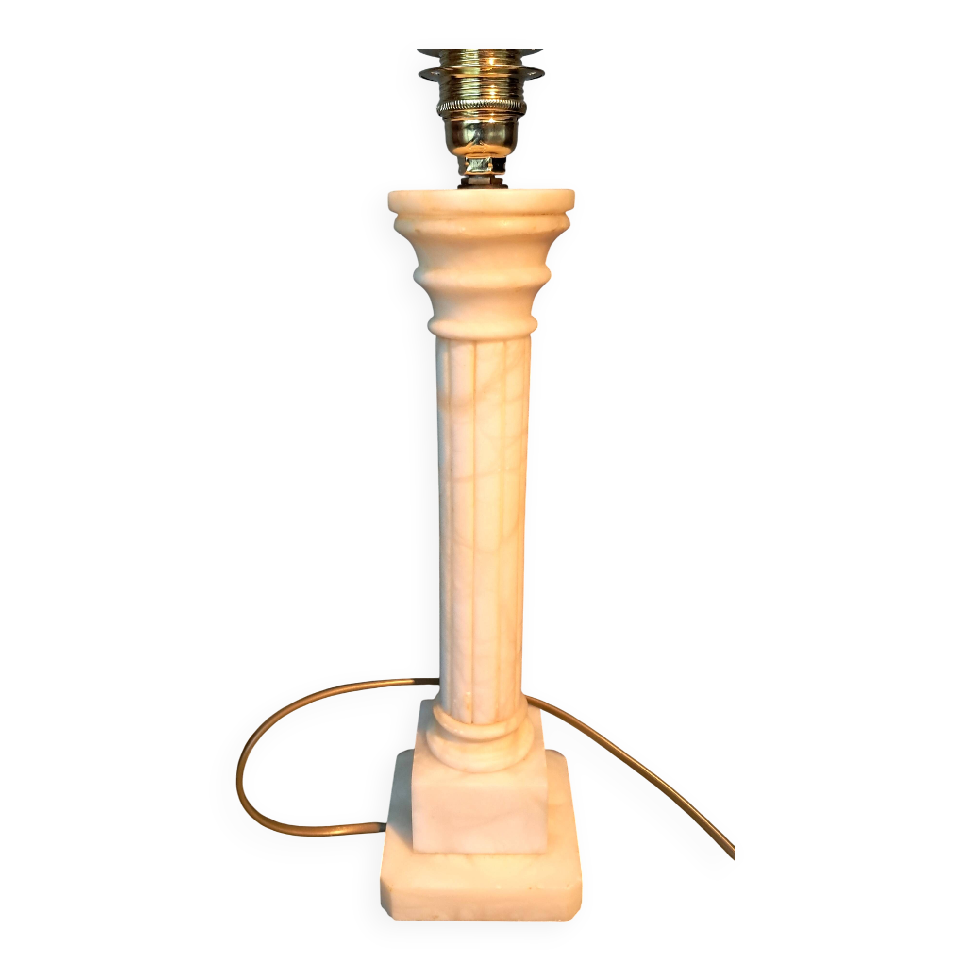 Alabaster Carcel lamp 1940/1950.