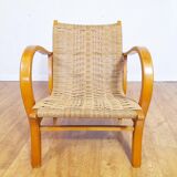 Armchair in rope and wood by Ercih Dieckmann 1930