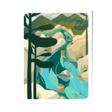 Illustration "The River" A4