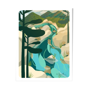 Illustration "The River" A4