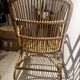 Vintage Rattan and Bamboo Armchair – Franco Albini Style – 1960s
