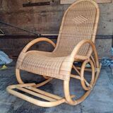 wicker rocking chair