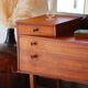 Vintage teak hairdresser Avalon – mid-century Scandinavian design