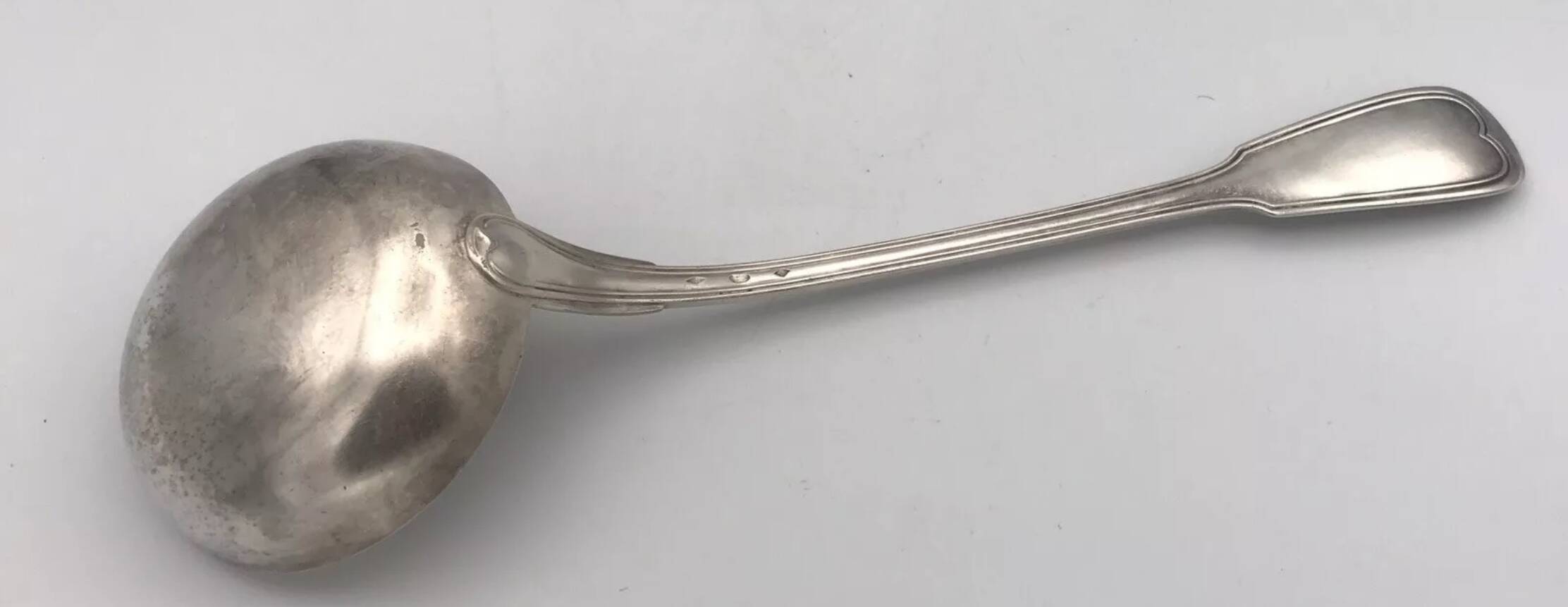 CHRISTOFLE Ladle in Silver Metal Chinon Model 32 cm