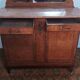 Art Deco burr walnut sideboard