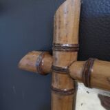 Old bamboo mirror
