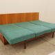 Mid century sofabed in walnut by jindrich halabala for up zavody, 1950´s