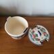 Quimper Earthenware Butter Dish HB Henriot