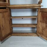 Bistro corner bookcase