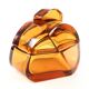 Art Deco bonbonniere, crystal, Moser, Bohemia, Czechoslovakia, 1930s