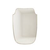 Pair of mirrors in the style of Gio Ponti, 1980s-90s.