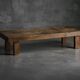 Low Farmhouse Coffee Table, France, Late 19th Century