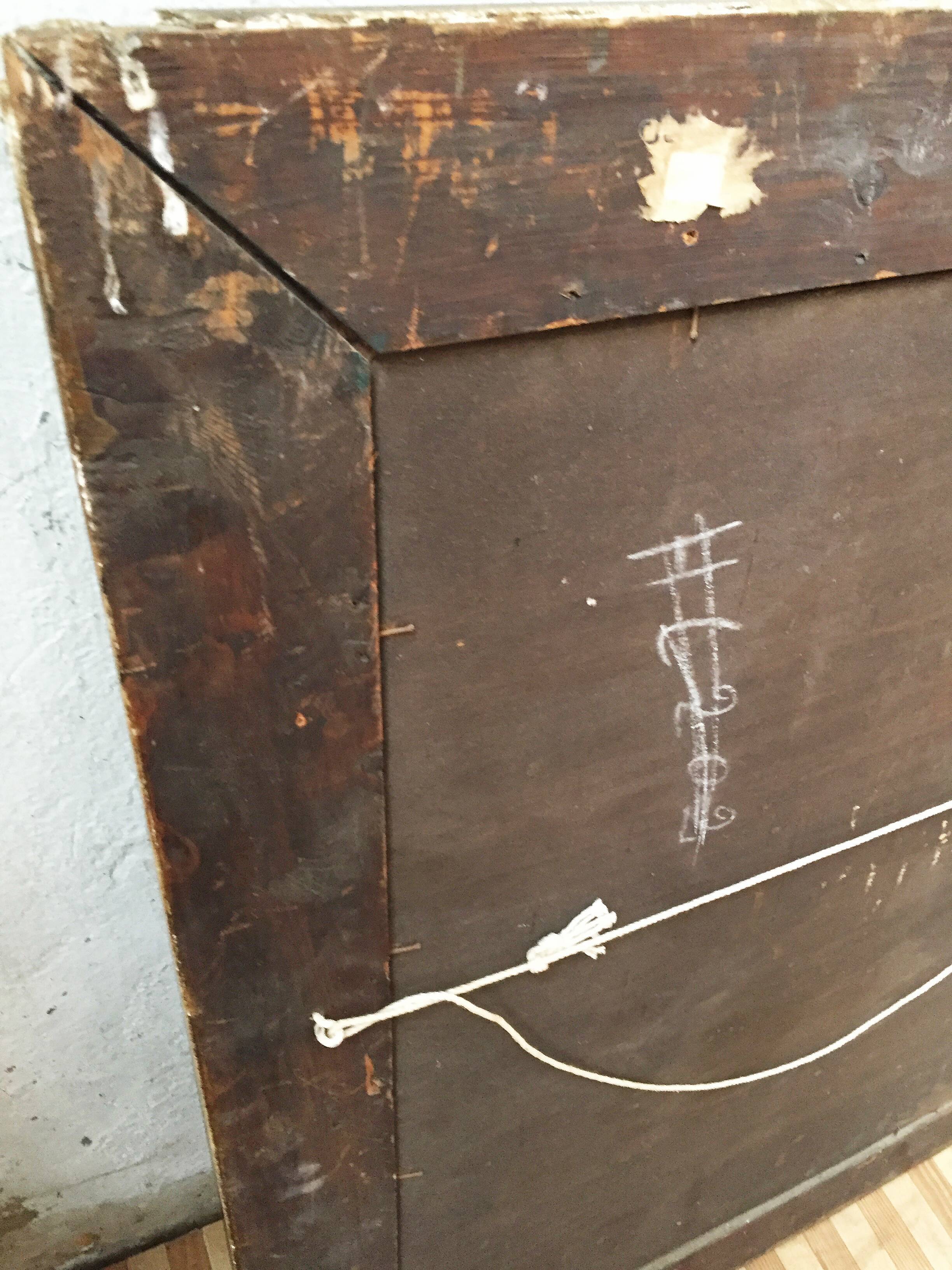 Canvas XL framed flowers 19th