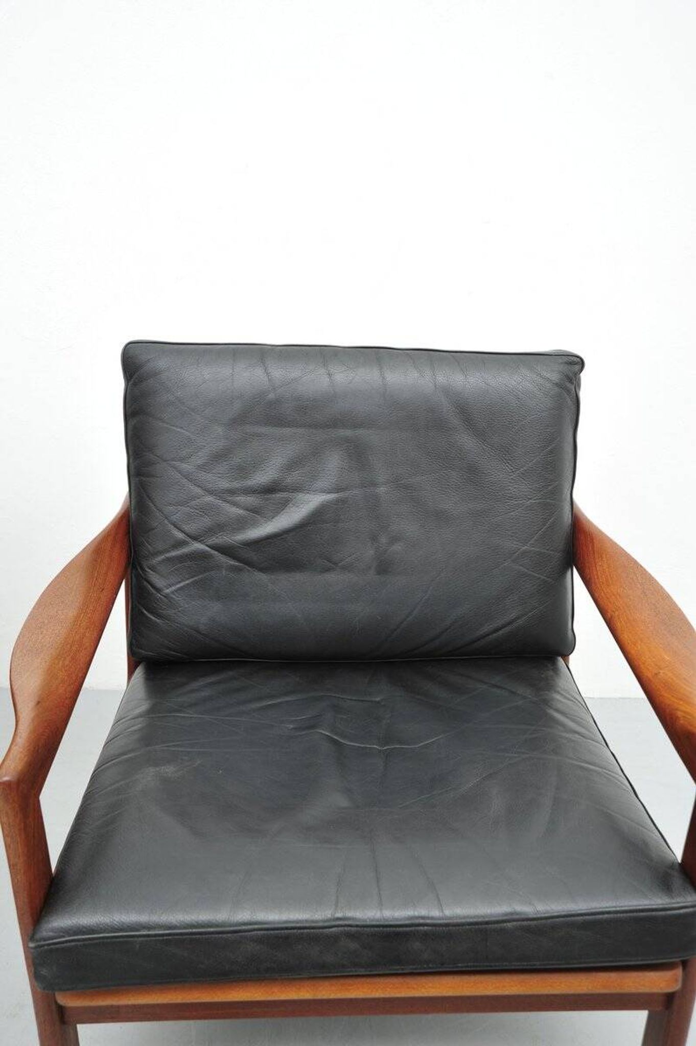 Fauteuils par Illum Wikkelsø pour Niels Eilersen, années 1950, ensemble de 2