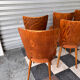 Set of 8 Baumann bistro chairs