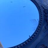 Mirror carved wood art deco