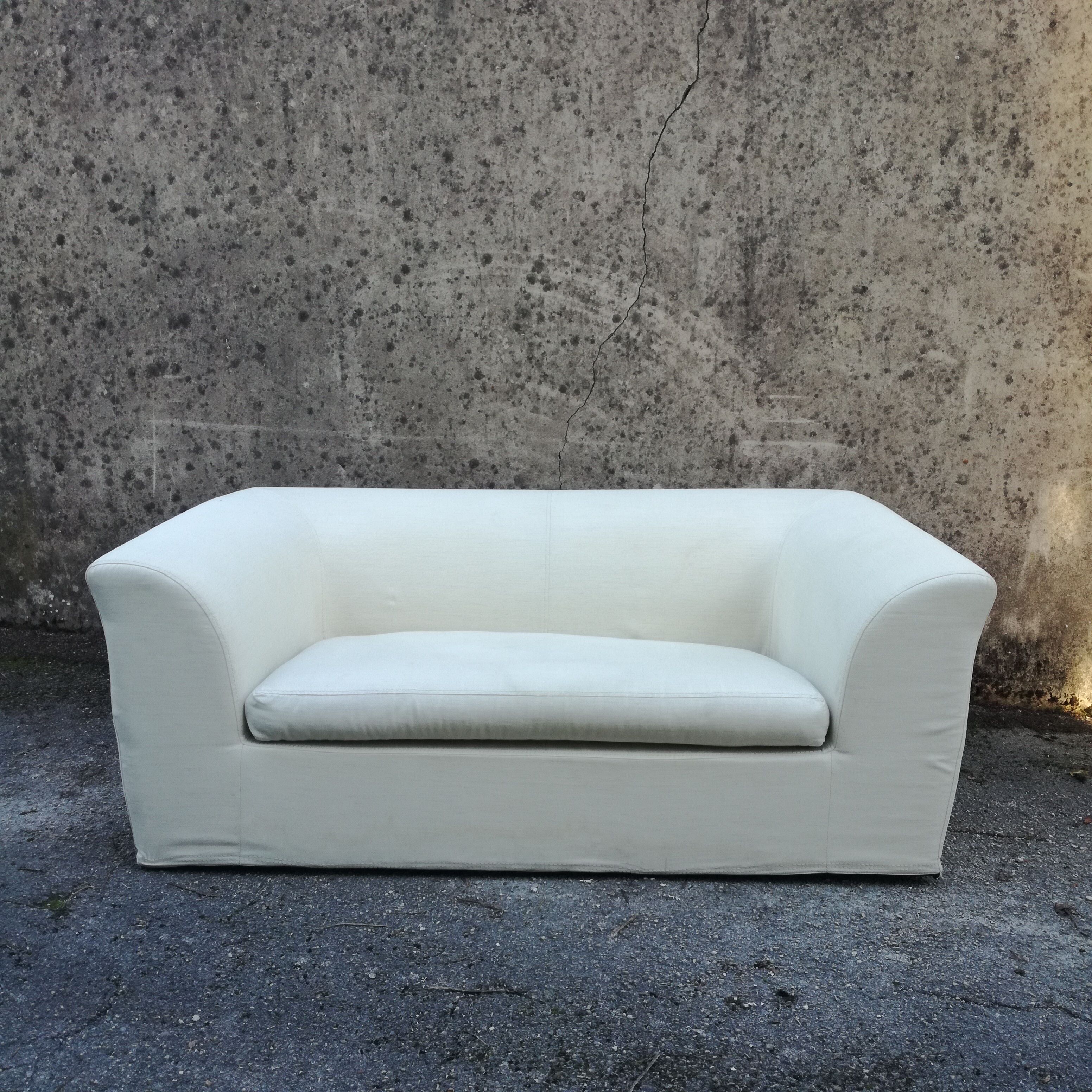 Ligne roset bench in fabric