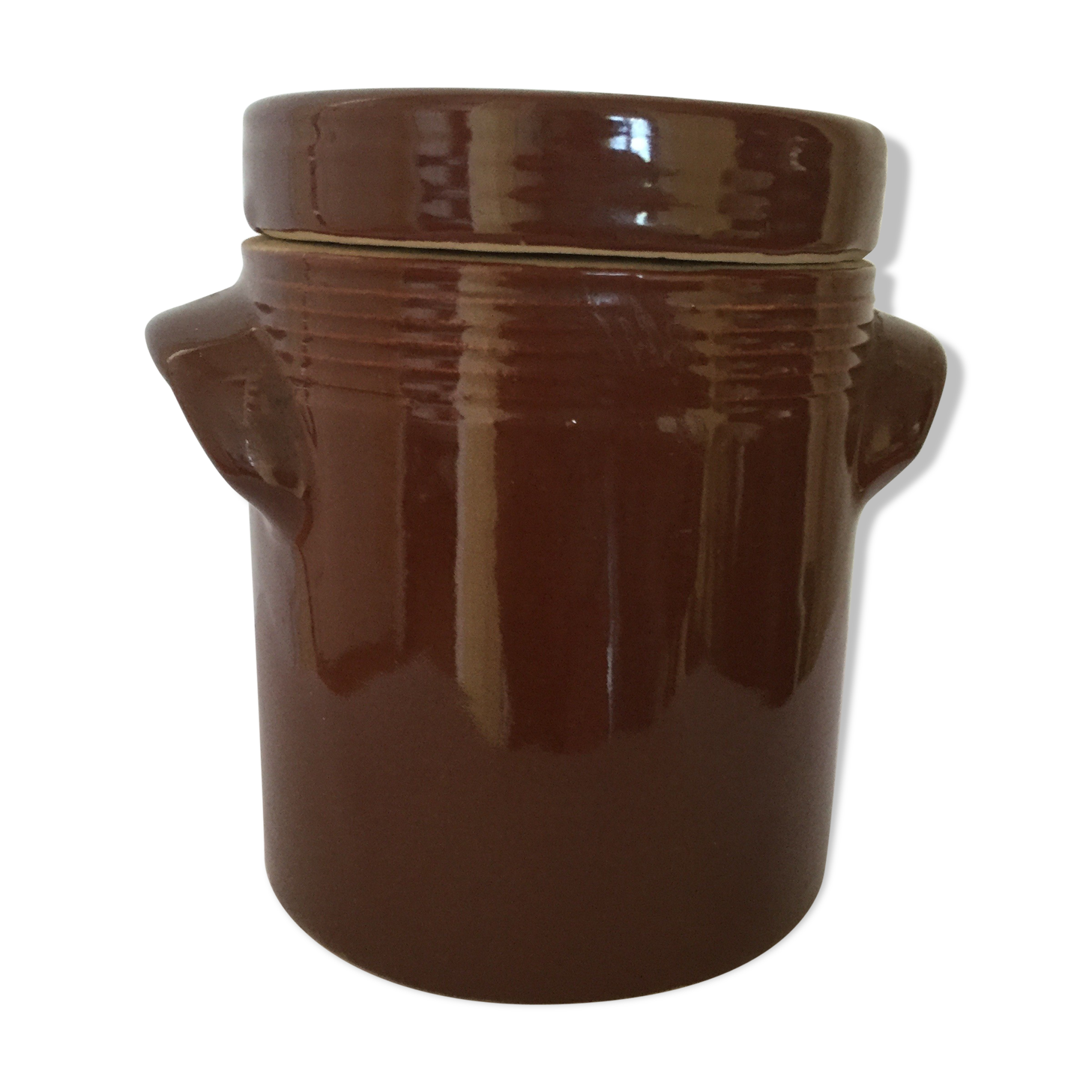 Stoneware with lid