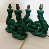 Candle holders, ceramic lamp Vallauris