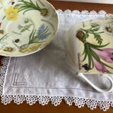 Déjeuner (tasse/sous tasse) porcelaine anglaise