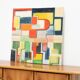 Large abstract dutch painting