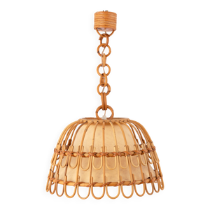 Suspension en rotin espagnol