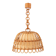Mid-century Spanish rattan pendant lamp