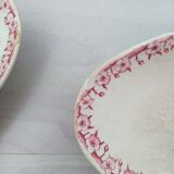 Ravier in iron earth of Gien model Pink hawthorn