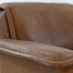 Canapé modulable De Sede DS-12 en cuir cognac, années 70