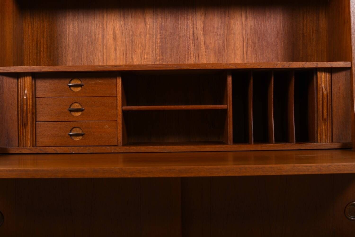 Secretary in Teak by Johannes Sorth for Nexø 1960s