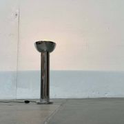 German floor or table lamp from the space age, mid-century, 1960s by Doria.