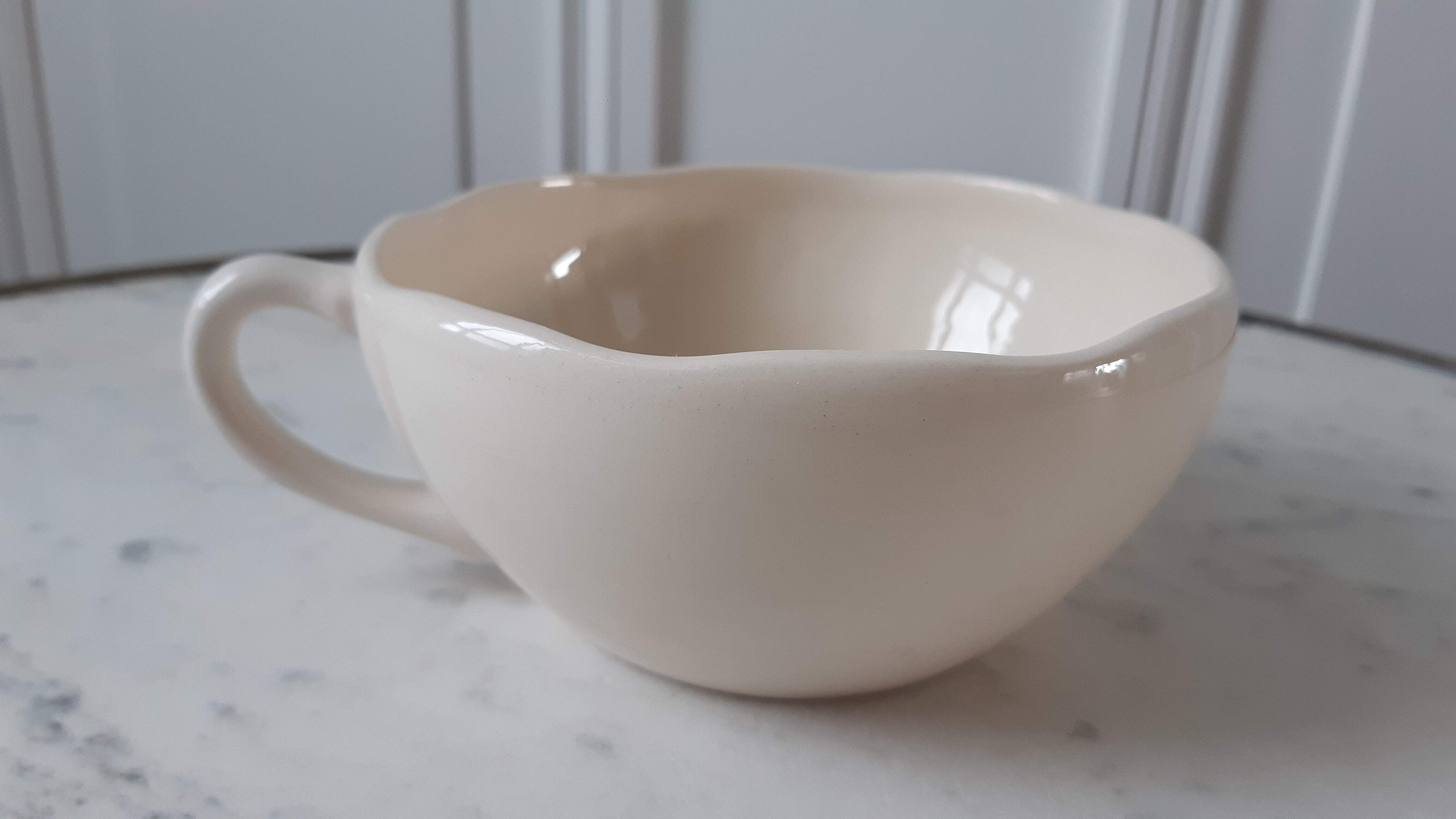 F&G Lunéville slip cup 50s-60s