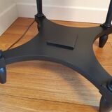 "Black steel" tea table, art deco 1920