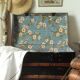 Domed travel trunk old wood