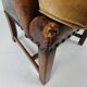Antique leather armchair, England circa 1800