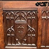 Secretary in neo-Gothic style.