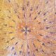 Table basse en marqueterie  vernie