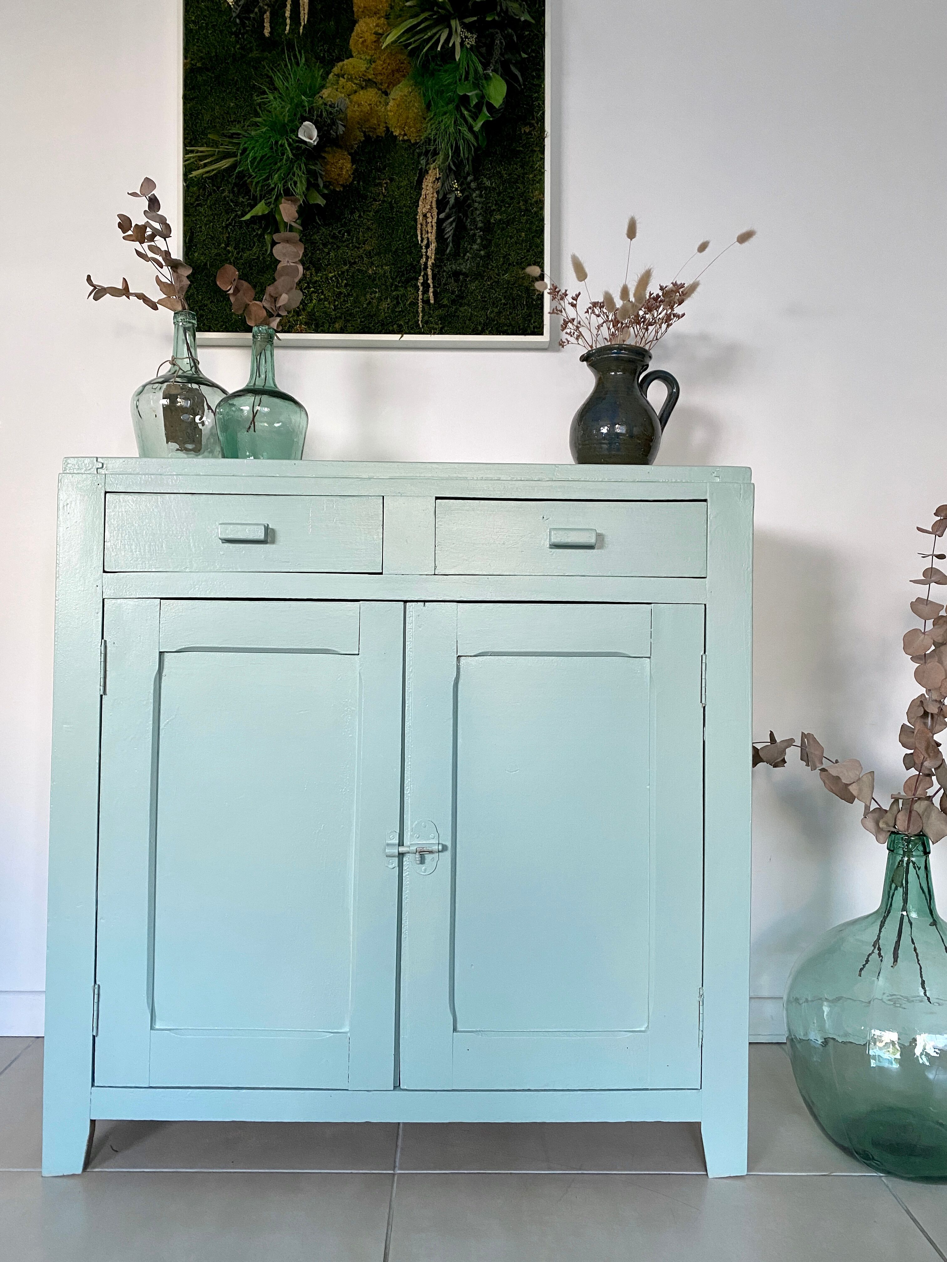 Parisian buffet green mint