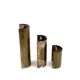 Mid-century set of 3 silver-plated vases, GiBi Italy 1970s
