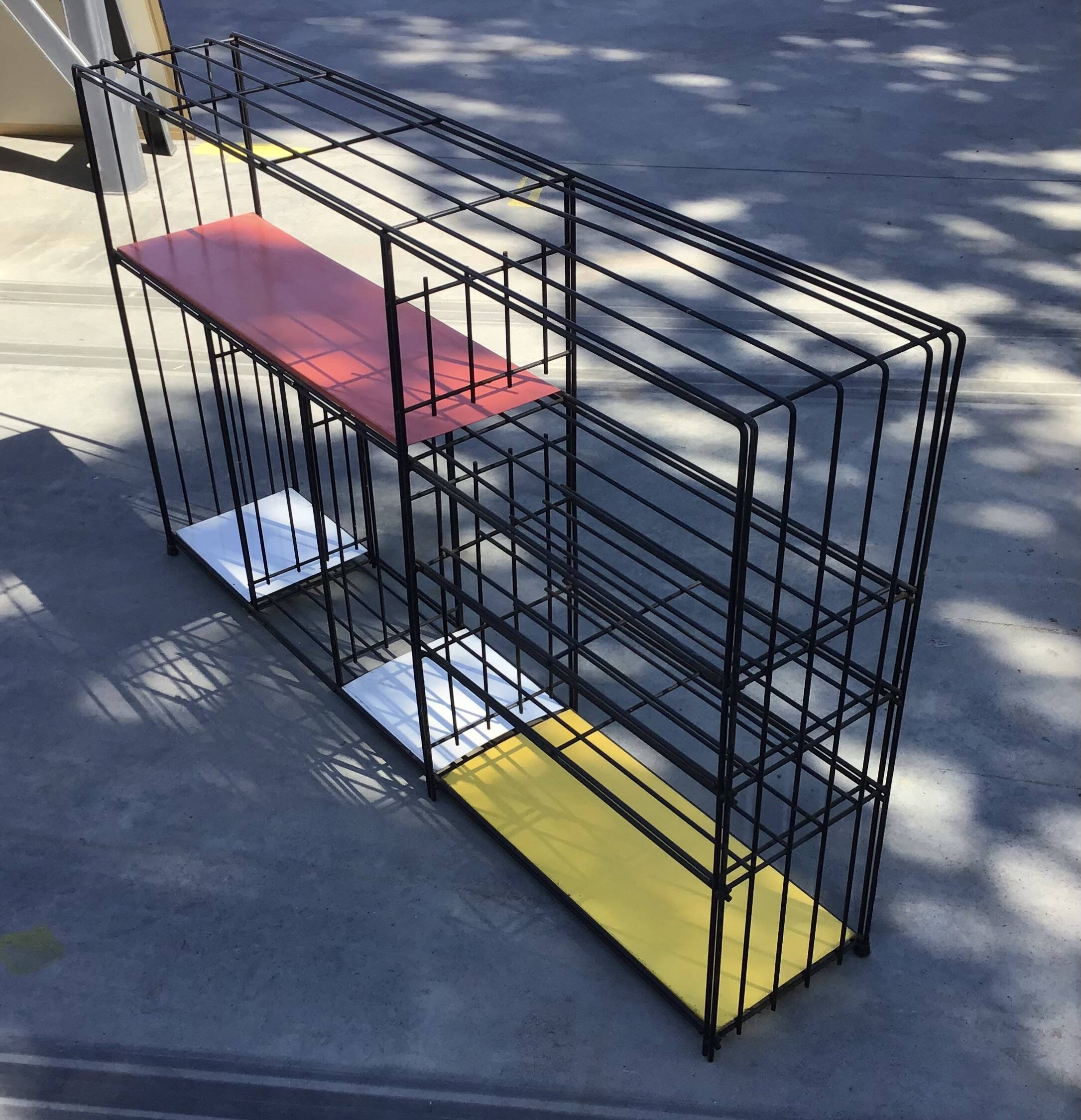 Vintage Pilastro bookcase by Tjerk Reijenga, Dutch design 60s