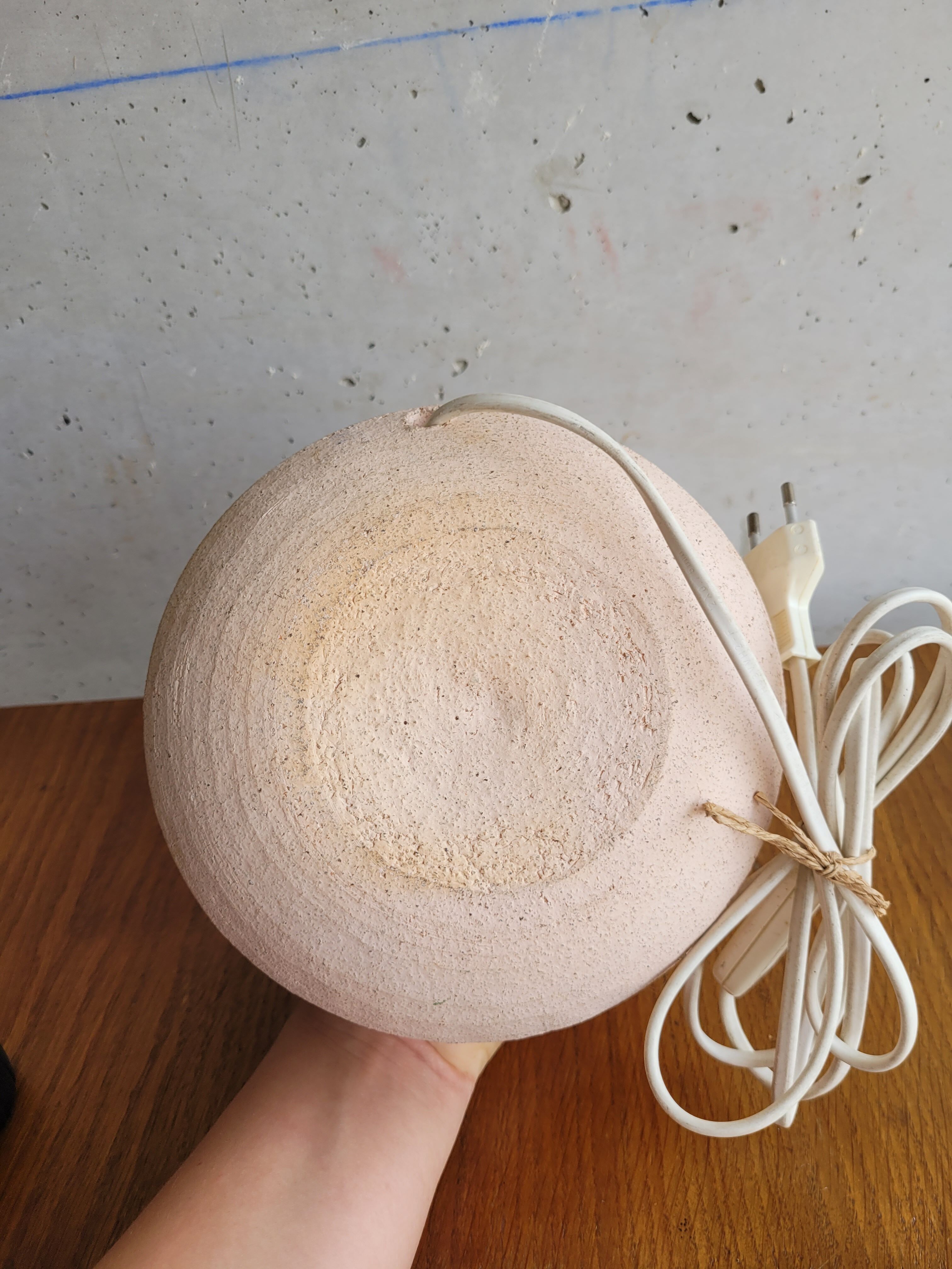 Vintage ball lamp foot